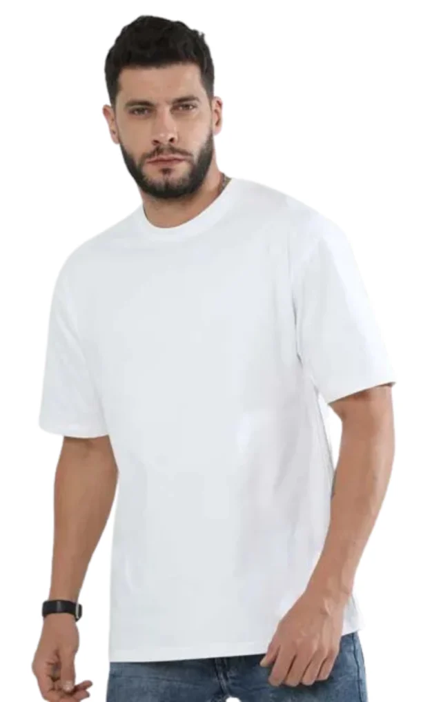 Unisex Oversized Classic White T-Shirt - Custom