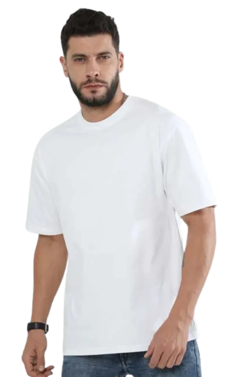 Unisex Oversized Standard White T-Shirt - Custom