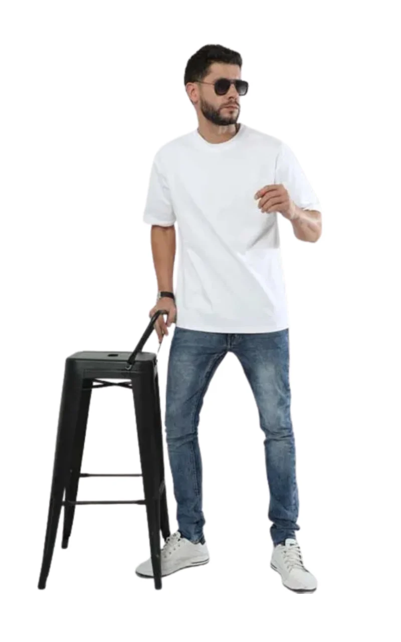 Unisex Oversized Standard White T-Shirt - Custom